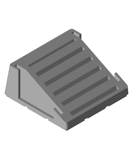 Gridfinity Floppy Disk Holder 3d model