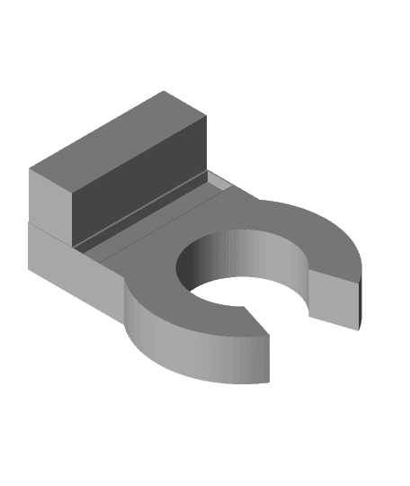 PTFE Bowden Coupling Fix Clip by djorborn full viewable 3d model