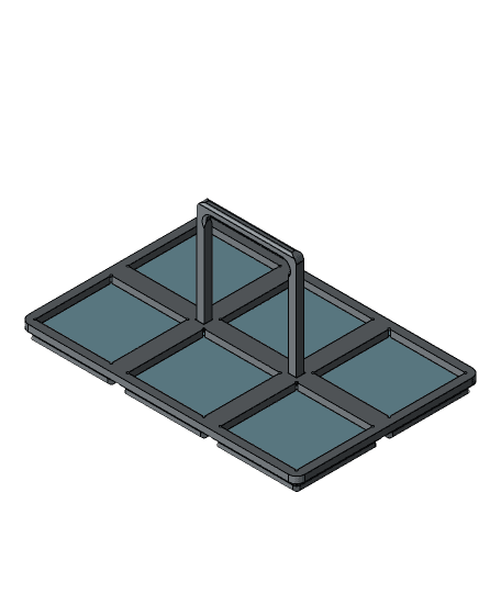 #Gridfinity Revell Aquacolor rack by Adrian123478 full viewable 3d model