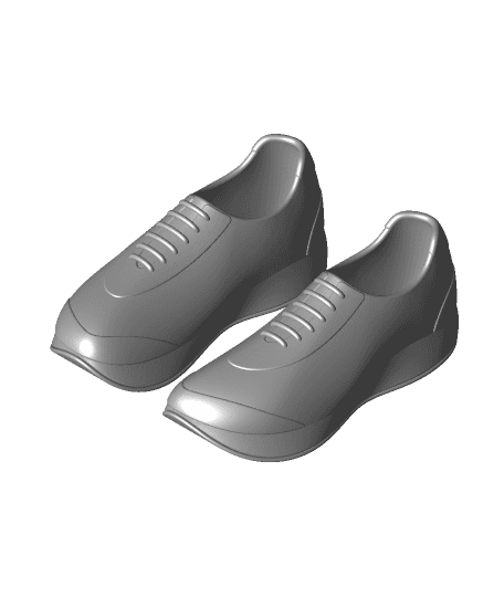 Shoes and Socks by DaveMakesStuff full viewable 3d model