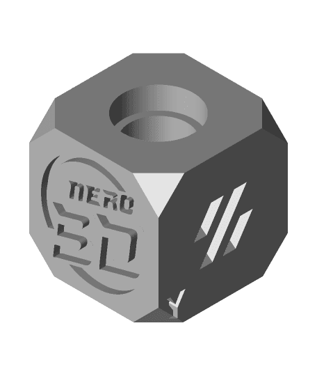 Nero3d Calibration Cube 3d model