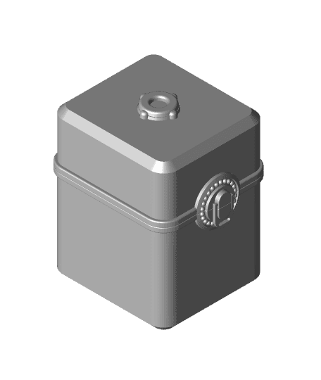 Hisuian Pokeball Deckbox by Ap0c4lyptyc full viewable 3d model