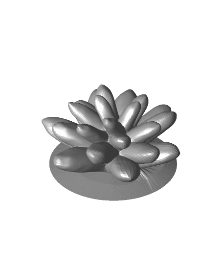Cactus Keyring Remix Cacti Decor 3d model