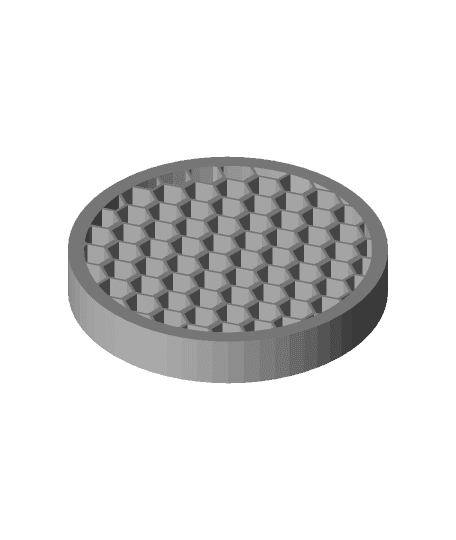 gu10 honeycomb cover grill by wesseljotter full viewable 3d model