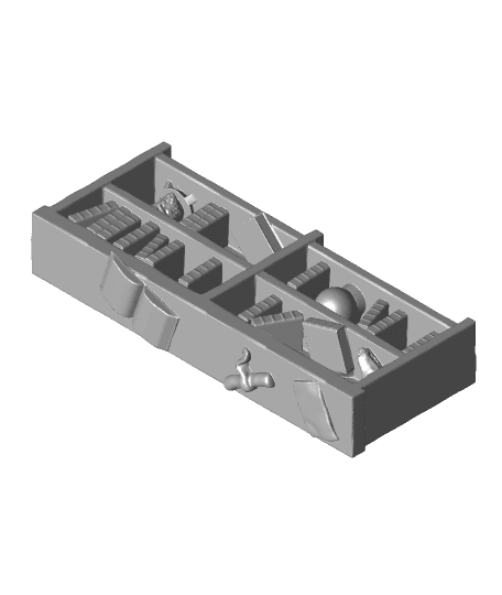 Bookcase for Gloomhaven 3d model