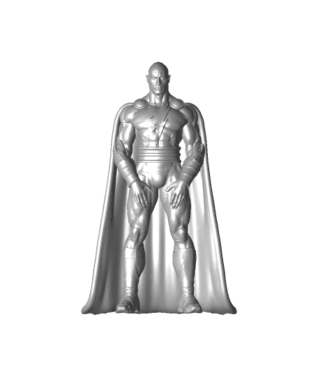 Rock Superhero (No Support required)  3d model