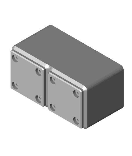Gridfinity - 2x1 8 AA batteries storage 3d model
