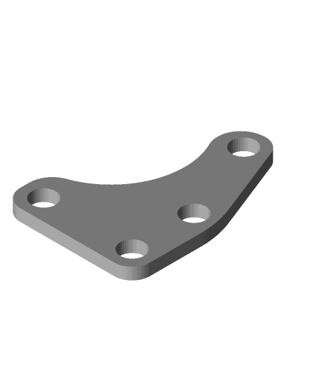 Rear Bed Cabel Guide.stl by ingo.boeckmann full viewable 3d model