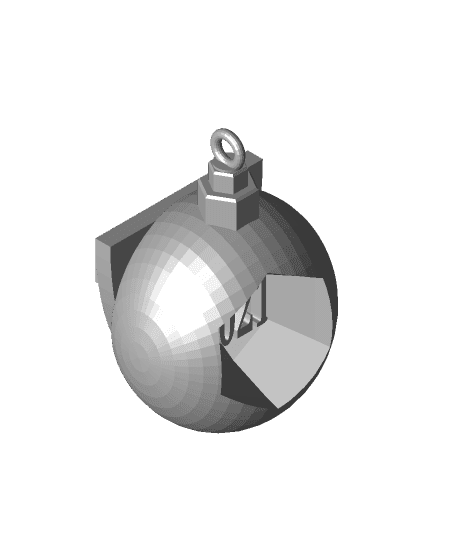 FHW: (Christmas ornament) Thangs Ornament 2021 3d model
