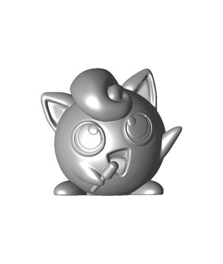 Jigglypuff - Pokemon - Fan Art 3d model