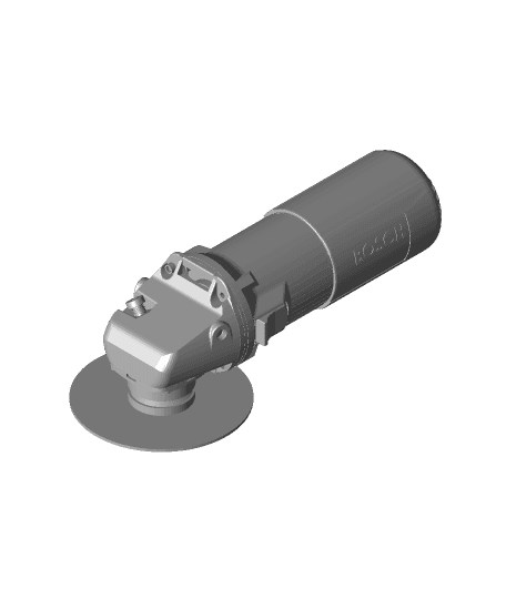 bosch angle grinder wksp 3d model