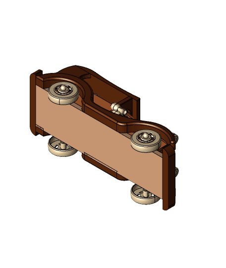 OLD CART WOODEN TOY - (JUGUETE MADERA CARRO ANTIGUO) 3d model