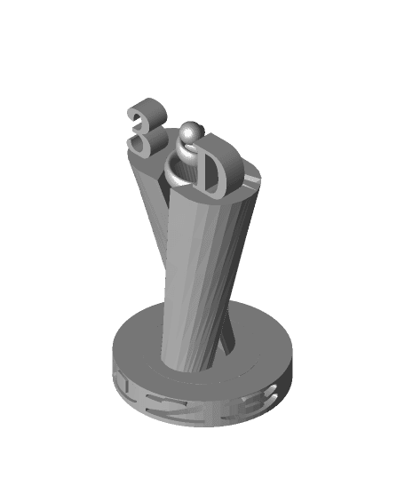 3DPI awards trophy  3d model