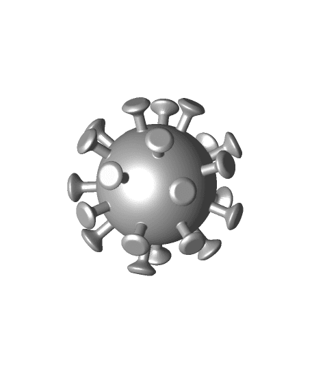 Corona Virus Sphere 3d model