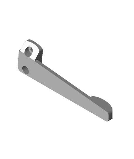 Replacement clip for Pro Iron Pocketknife 3d model