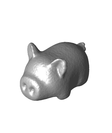  Small pig(generated by Revopoint POP) 3d model