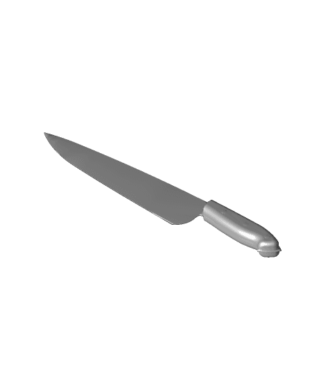 Eurofighter 10 inch chefs knife model 3d model