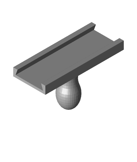 STAMP AND BLANK BLOCK 3d model