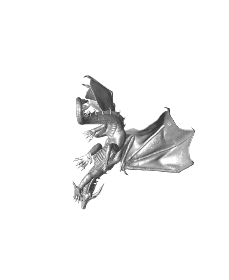 Hunting Red Dragon 3d model