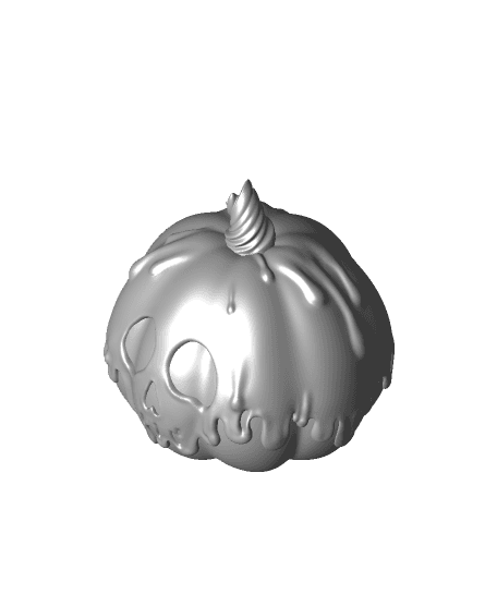 Poison Pumpkin (+Bambu 3mf Files) by ChelsCCT (ChelseyCreatesThings) full viewable 3d model