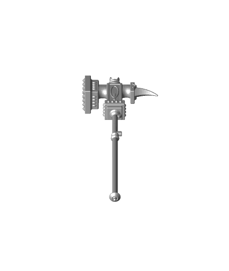 Skyrim Hammer by juankmed full viewable 3d model