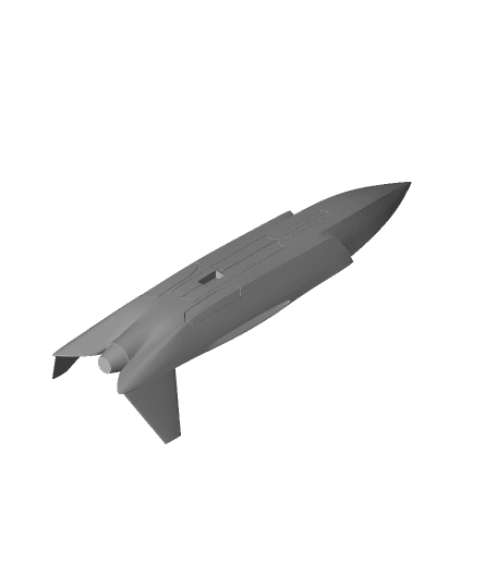 Boeing Ghost Bat 3d model