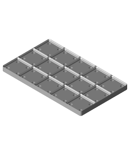 Weighted Baseplate 3x5.stl 3d model