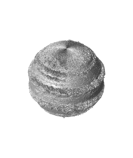 Jupiter Lithophane 50mm/5cm Diameter 3d model