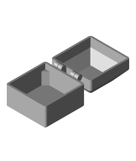 Nozzle ring box with secret compartment 3d model