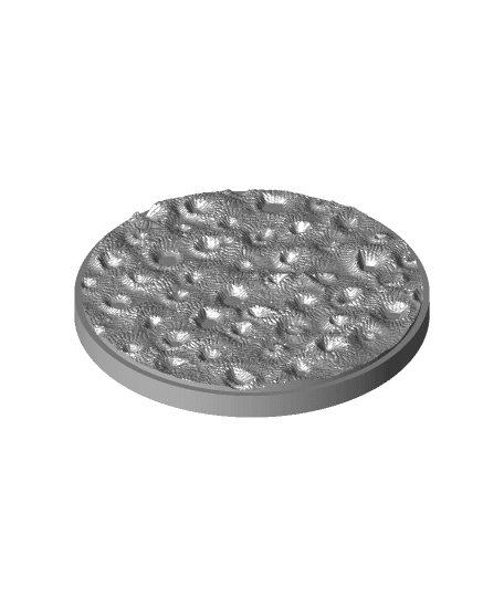 27mm Round Bases for Tabletop Miniature Games - pack 2 3d model