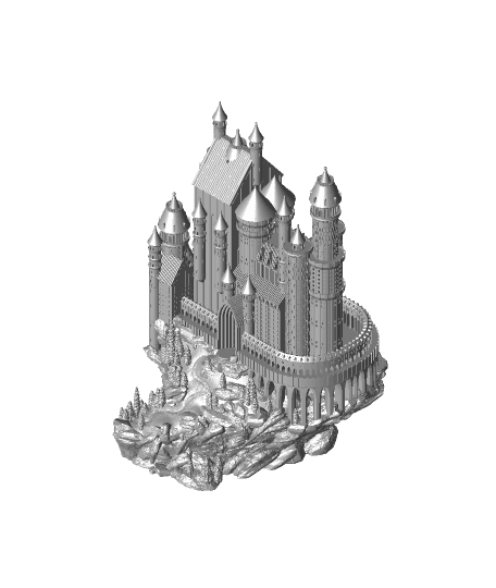 Castle_main 3d model