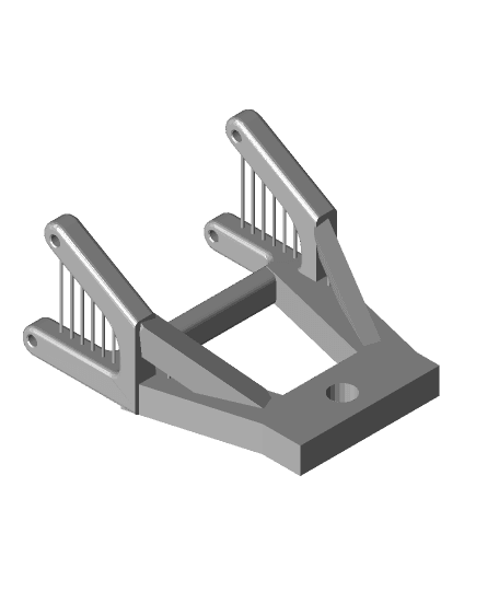 rc hitch improved with supports.stl 3d model