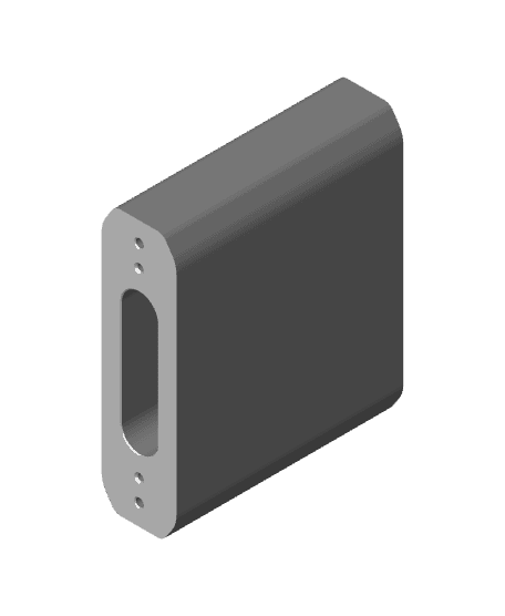 EZVIZ DB1C Wi-Fi Video Doorbell 100mm Extension.stl 3d model
