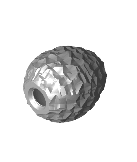 Crinkle Egg Container by ChaosCoreTech full viewable 3d model
