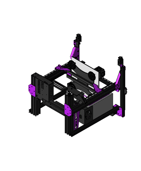 EnderXY CAD Model (Unofficial) 3d model
