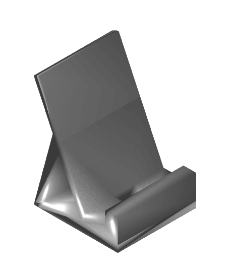 Phone stand with charger  3d model