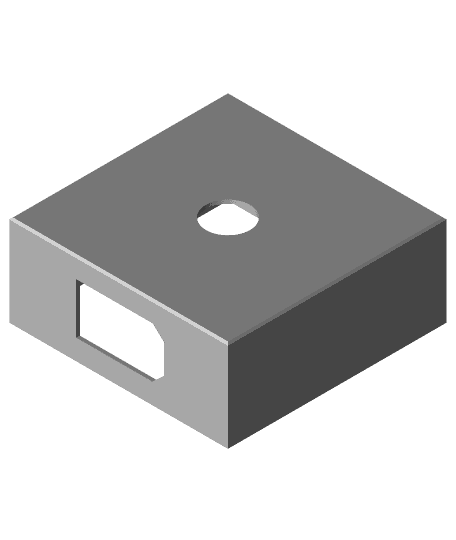 Emergency Stop Button Module by Makers Mashup full viewable 3d model