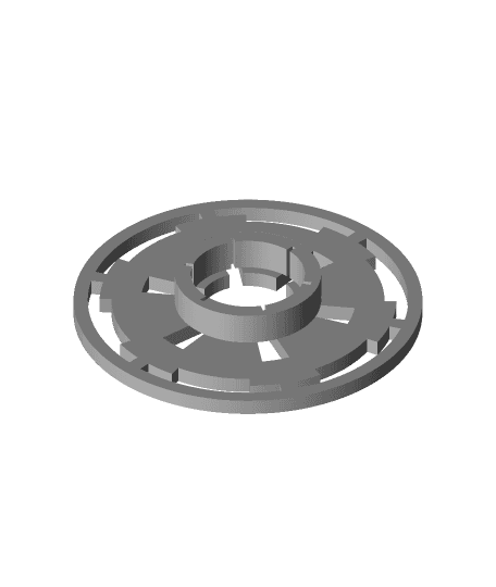 Prusa X axis NEMA spinner Imperial Logo 3d model