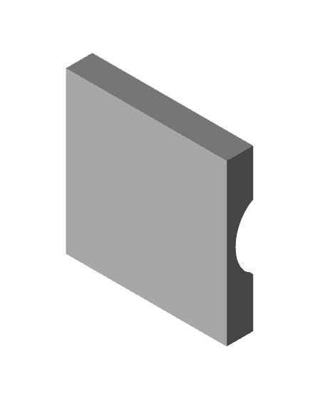 Gira System 55 Switch Cover 3d model