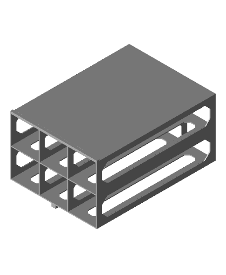 Pantry Shelf Foil Organizer 3d model