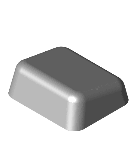 KeyCaps MX Compatible Switches TKL LowProfile Flat Blank - KCMXLPFB 3d model
