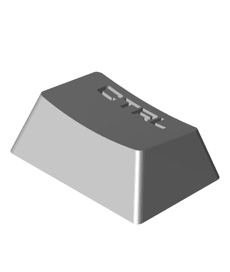CTRL Keycap for Corsair STRAFE Mech Keyboard 3d model