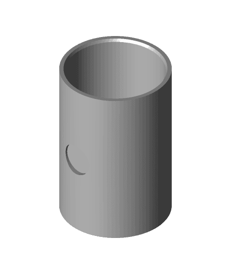 pokeball inspired can cup by pressprint full viewable 3d model