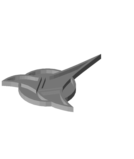 Klingon badge 3d model