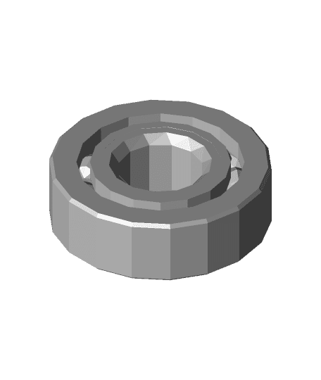 5908K520_ULTRA-CORROSION-RESISTANT SS BALL BEARING_step.prt.STL by mrodriguez full viewable 3d model