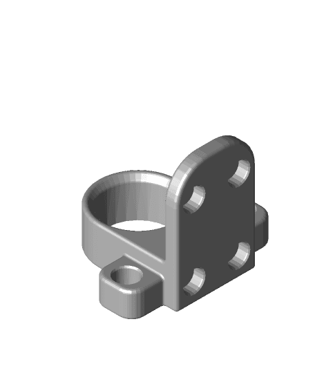 Nozzle Torque Wrench Holder 3d model