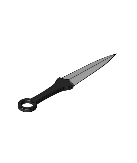 Knife 3D Printable by Roboninja full viewable 3d model