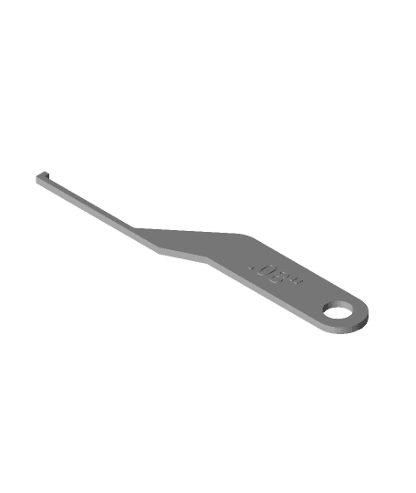 Brake Pad Lining Gauge Measuring Set 3d model