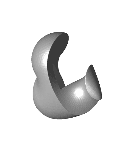 Large Helical Heart with Secret Compartment by DaveMakesStuff full viewable 3d model
