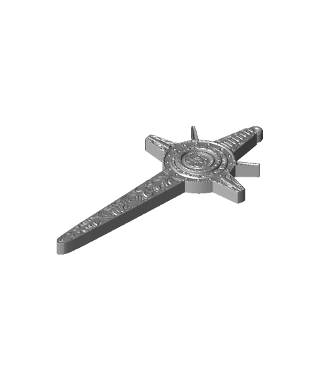 Diamond Sword Pendant | Starseige: Tribes Fan Art by Machenna56k full viewable 3d model
